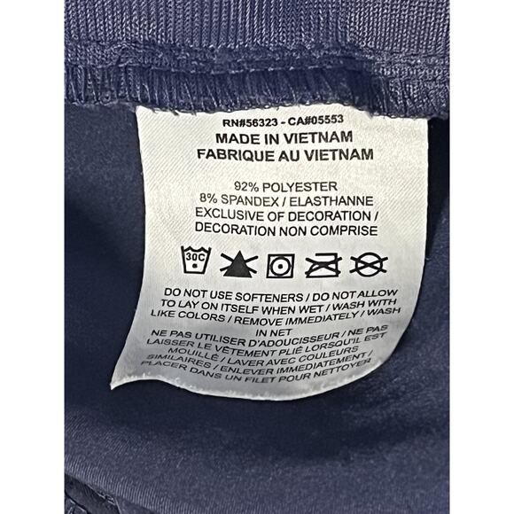 Nike Air Pants Mens XL Navy Blue Joggers Track Windbreaker Polyester Athletic - Picture 5 of 10